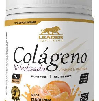 Colágeno Hidrolisado Sabor Tangerina 250g Leader Nutrition