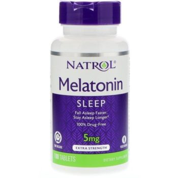 Melatonina Time Release 5mg 100 Comprimidos Natrol