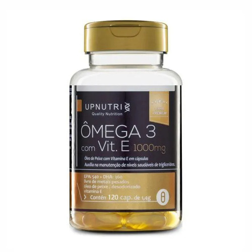 Ômega 3 com Vitamina E 120 Capsulas UpNutri