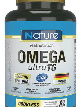 Omega Ultra TG 60 Capsulas Nature Real Nutrition