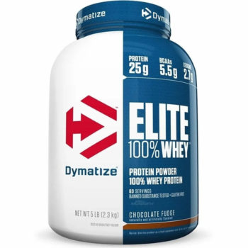 Whey Protein 100% Elite 2Lbs 907G 25g de Proteína Dymatize Nutrition