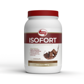 Isofort Whey Protein Isolado 900g Vitafor