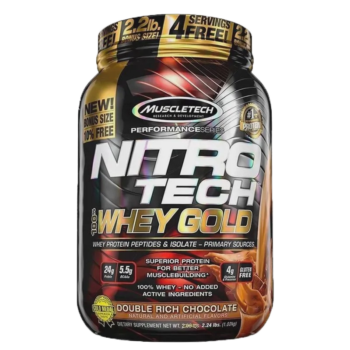 MuscleTech Nitro-Tech 100% Whey Gold Chocolate 1,02kg 2.24lbs