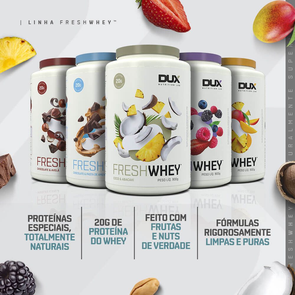 Fresh Whey 900g DUX Nutrition Lab - Imagem 3